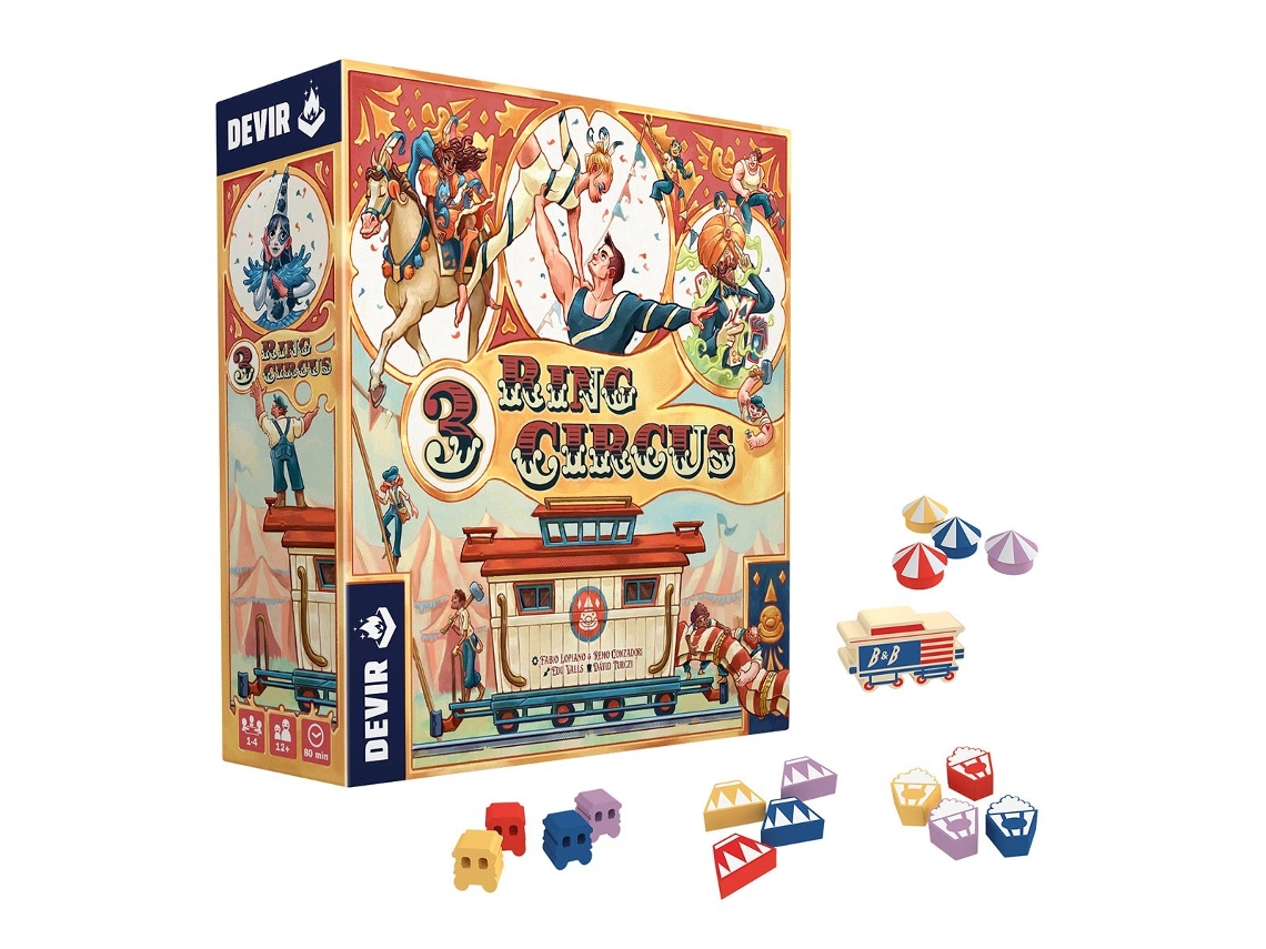 Juego 3 Ring Circus (Edad mínima recomendada: 12 años)