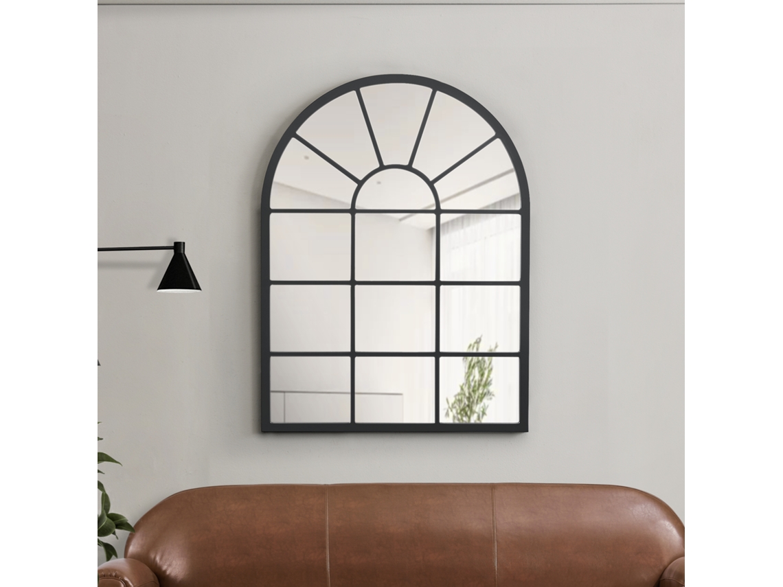 Espejo de Pared [EN.CASA] (MDF - Negro)