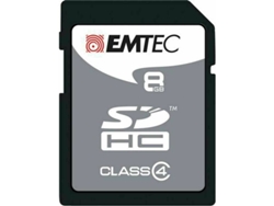 Tarjeta de Memoria EMTEC ECMSD8GHC4 (8 GB - SDHC card)