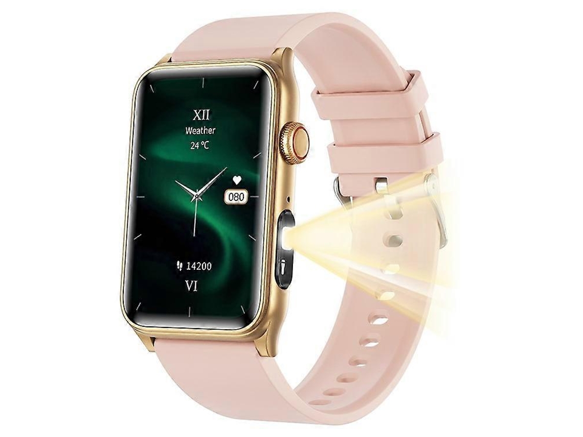 Pulsera inteligente G50 de 1,57 pulgadas con monitor de actividad física, llamadas Bluetooth y monitor de frecuencia cardíaca para bicicleta eléctrica Ly