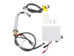 Grifo Automático De Agua Con Sensor Infrarrojo, Rosca G1/2 Pulgada, Acero Inoxidable, Para Fregadero.