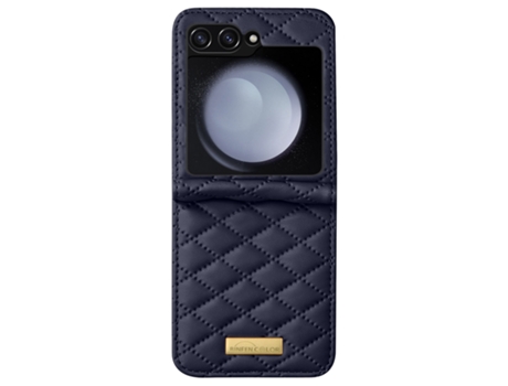 Funda para Samsung Galaxy Z Flip 5 AVIZAR Piel Azul
