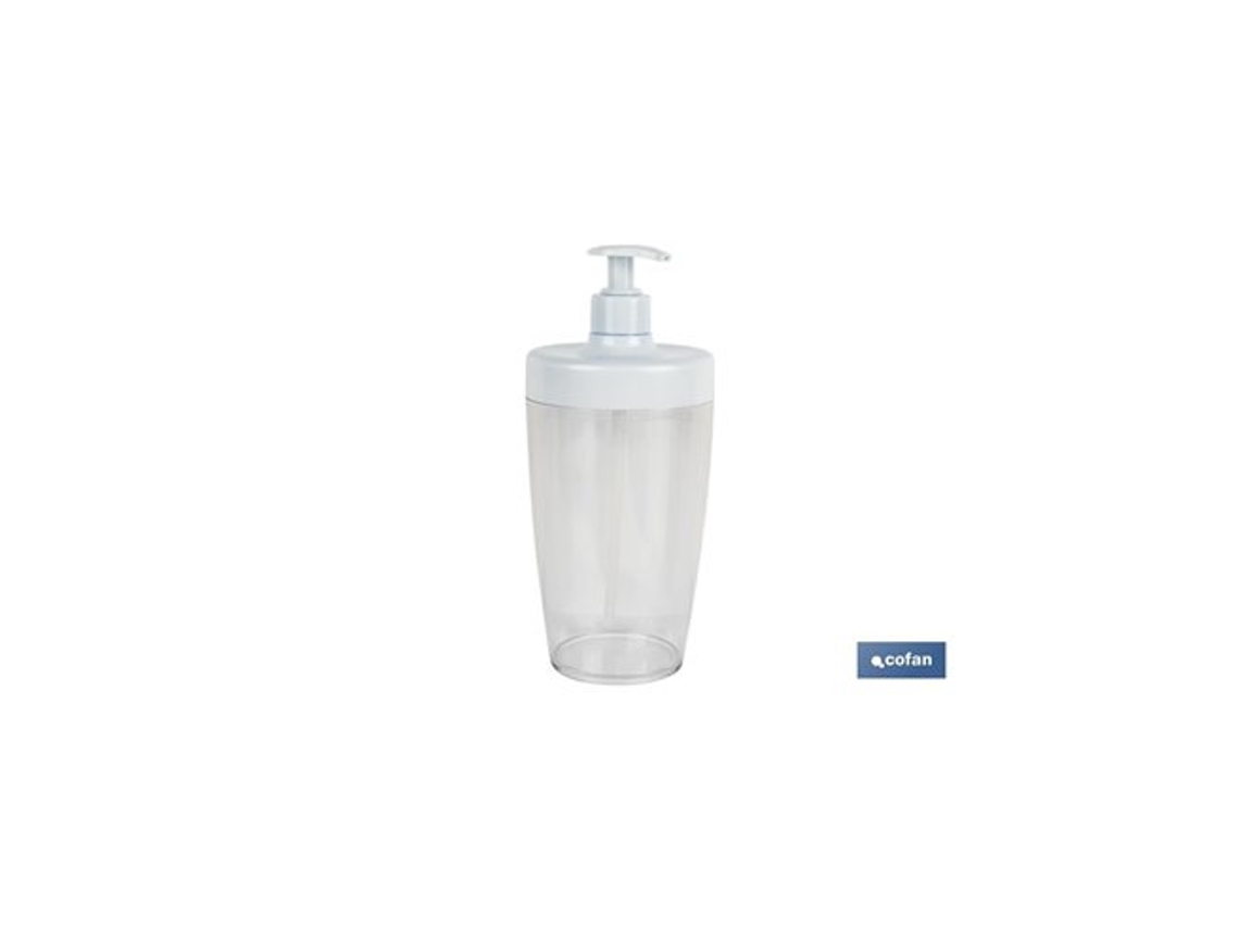 Dispensador de jabón blanco Vera modelo 870ml Cofan