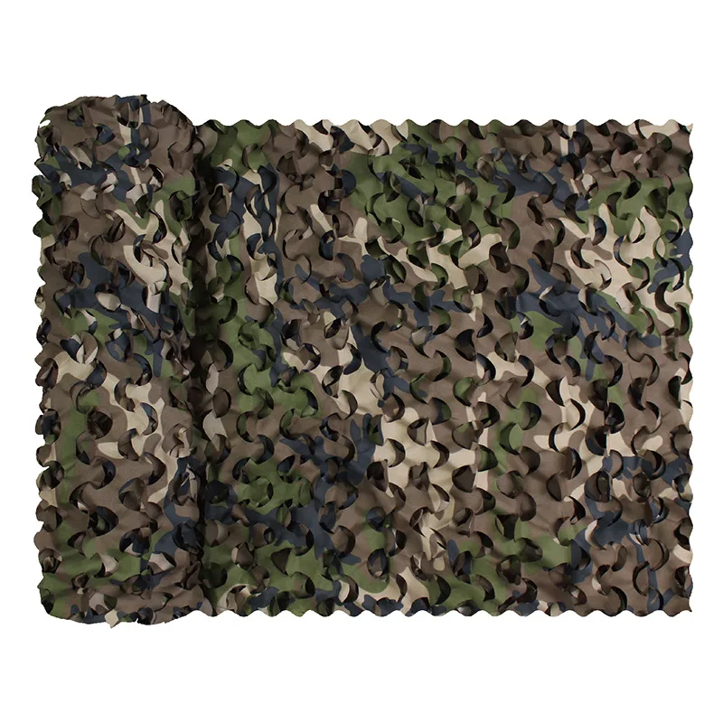 Toldo De Poliéster Resistente Al Desgarro Con Malla De Camuflaje (3x4 M)