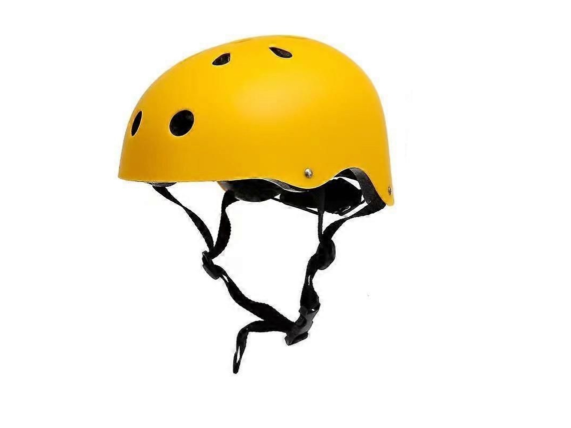 Casco De Bicicleta, Mtb, Patinete Eléctrico, Para Hombres, Mujeres Y Niños, Equipo De Seguridad Eps+ab, Amarillo, Talla L