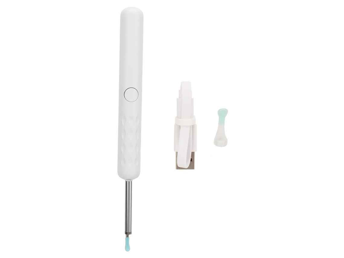 Herramienta Inalámbrica Para La Eliminación De Cerumen Con Cámara Hd 1080p, 6 Led, Segura Y Resistente Al Agua.