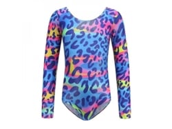 2026-Gynastica Ballet Costume Menina Manga Longa Collant Dança Treinamento Yoga Performance 160cm A