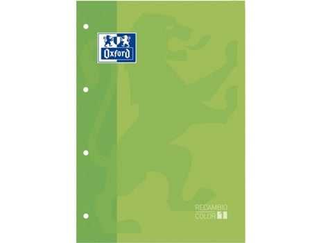 Recarga OXFORD Hojas A4 80 Hojas 5 Unidades