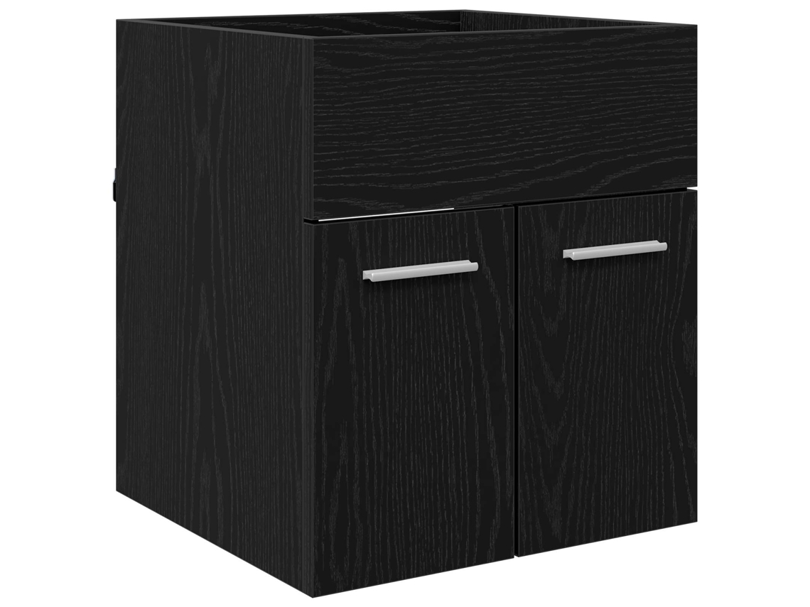 Mueble para lavavajillas Maison Exclusive de roble negro (41 x 38,5 x 46 cm)