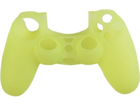 Funda Mando Silicone PS4 Amarillo