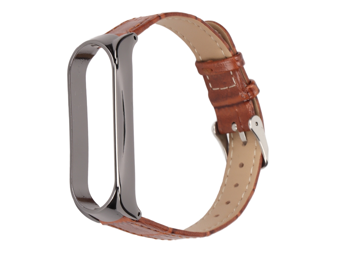Pulseras de cuero Baoj para Xiaomi Mi Band 6 5