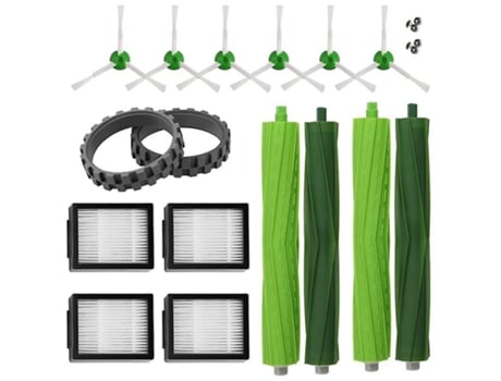 Escova de rolo escovas laterais filtros hepa para irobot roomba i7 i3 e5