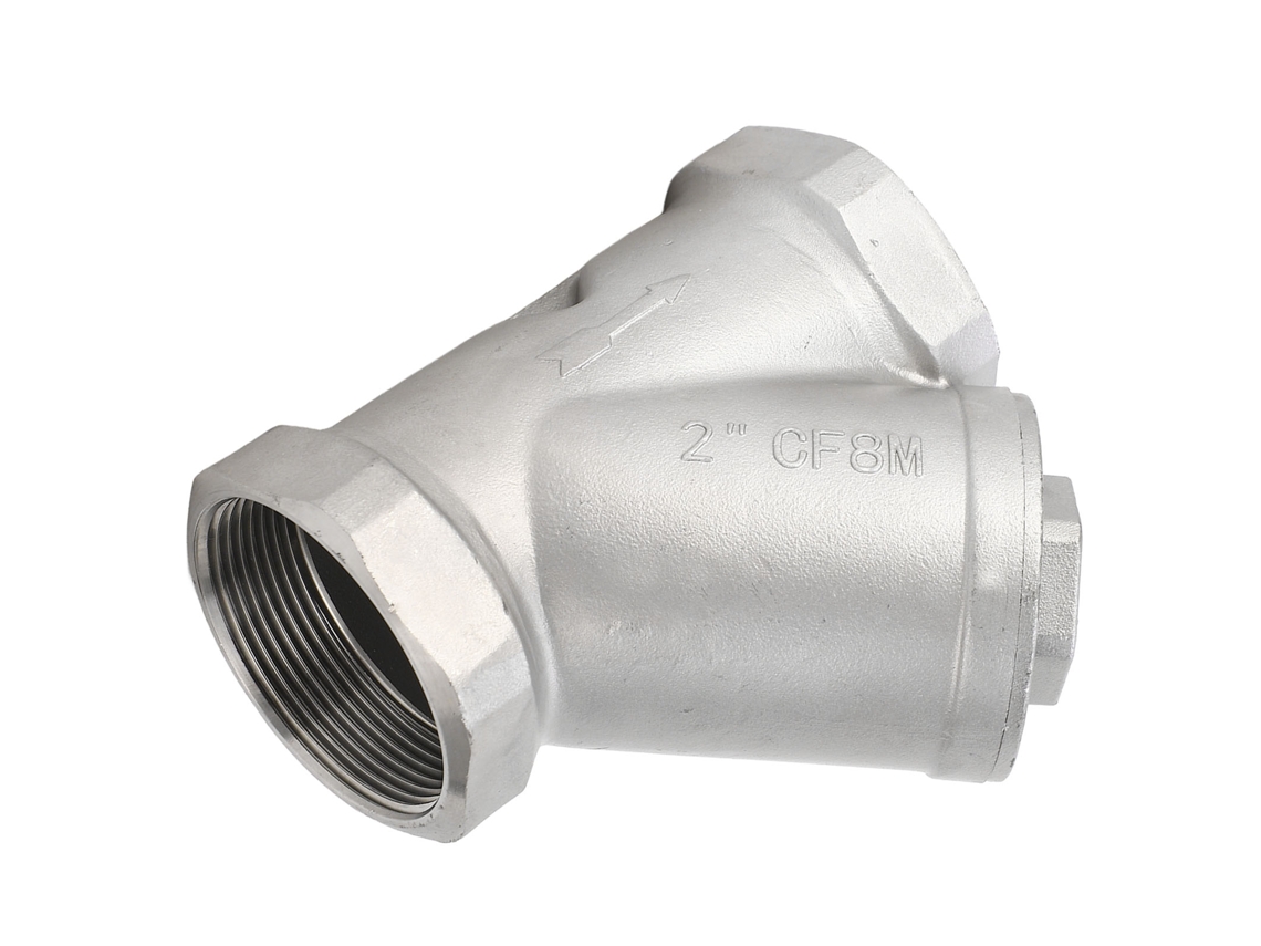 Colador En Y De Acero Inoxidable De 2 Pulgadas (dn50) Para Agua, Aceite Y Gas Con Doble Malla.