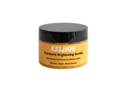 Gel corporal exfoliante con cúrcuma