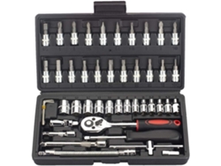 Kit De Herramientas De Reparación De Automóviles De 46 Piezas