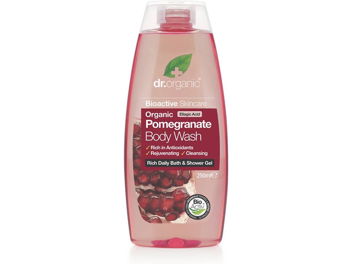 Gel de Baño DR. ORGANIC Granada Bio (250 ml)