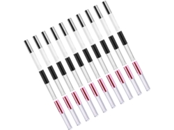 Lot De 30 Tubes De Gloss À Lèvres Vides 10 Ml Rond Plastique Multifonction Para Femmes Filles Voy...