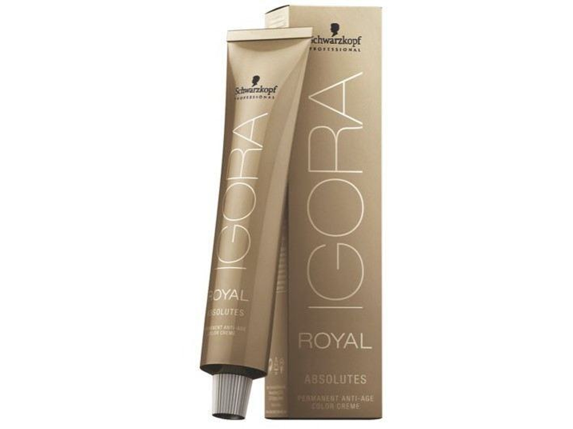 Tinte de Cabello SCHWARZKOPF Igora Royal Absolutes Anti-Edad Color Crema 4-60 (60 ml)