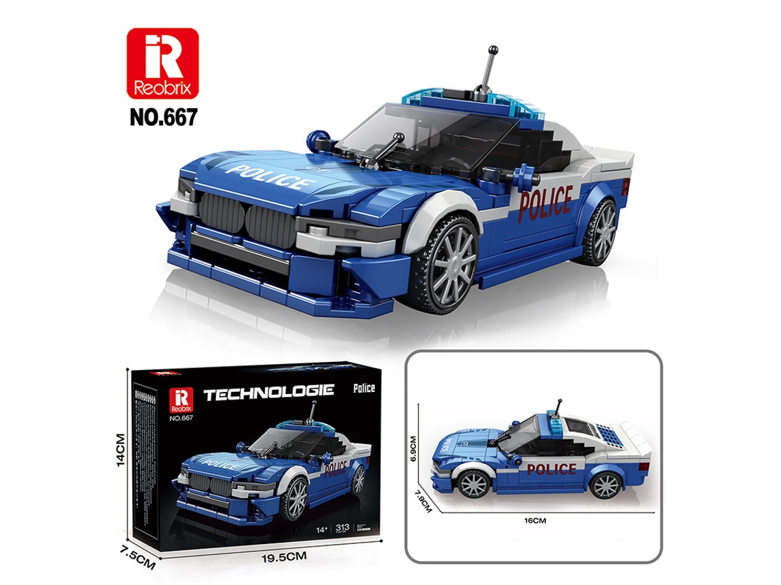 Conjunto De Bloques De Construcción Pequeños De Ocho Compartimentos Para Coches De Juguete Educativos Para Niños.