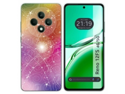 Funda Diseño Abstracto para Oppo Reno 12Fs 4G / 12 Fs 5G TUMUNDOSMARTPHONE Silicona Multicolor