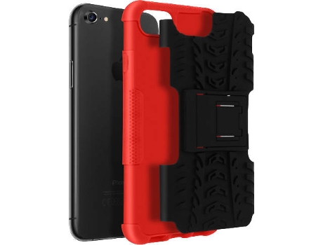 Funda iPhone SE 2020 AVIZAR BACK-KADRO-RD-IP7 Rojo
