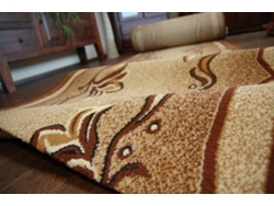 Alfombra de Pasillo Bcf Krzyś Marrón 150 cm