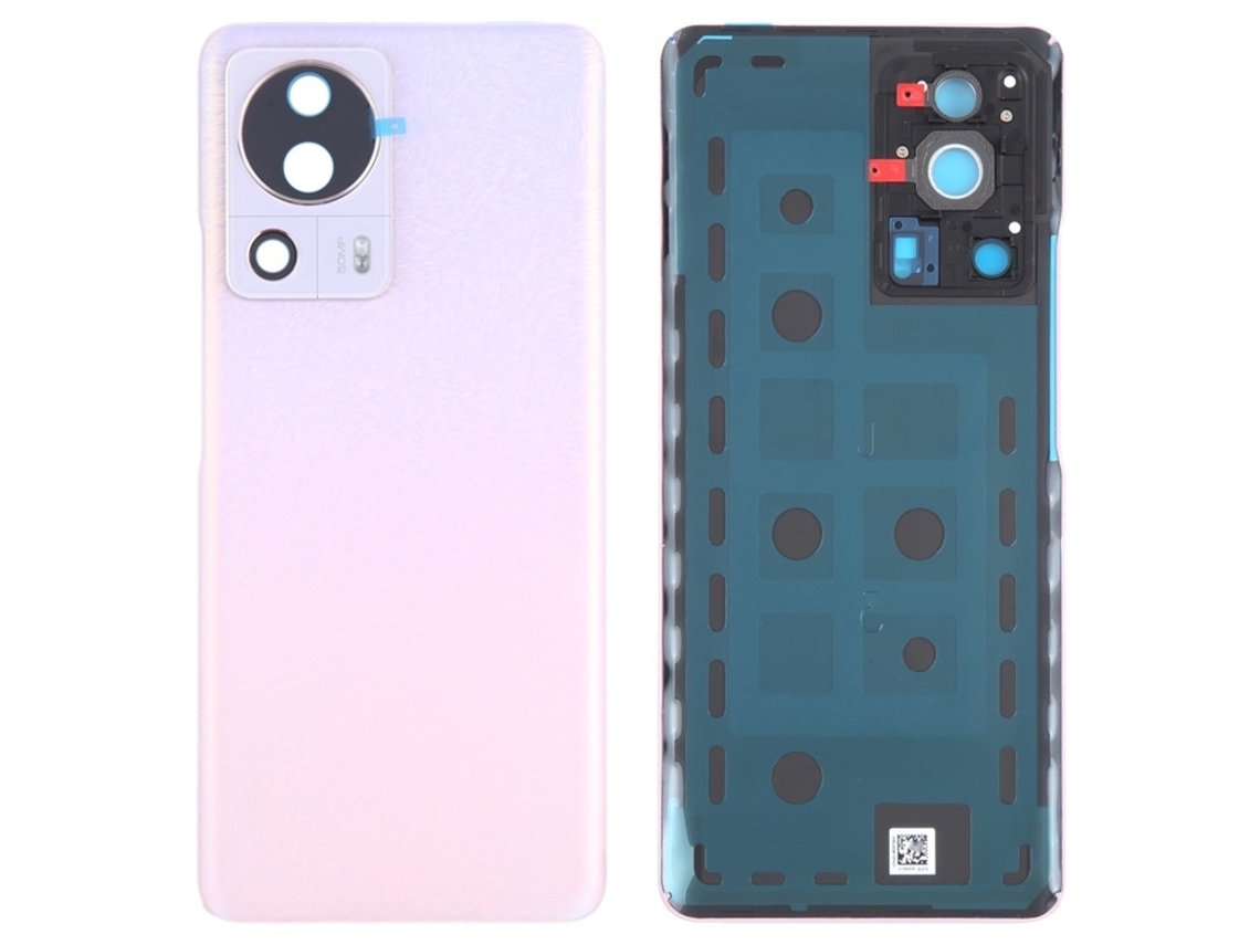 Tapa Bateria Compatible Para Xiaomi 13 Lite Mi Trasera Trasero Repuesto Rosa