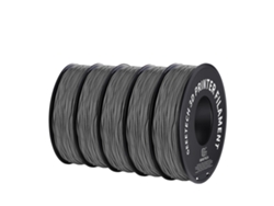 Filamento TPU, 1,75 mm de diámetro, compatible con impresoras FDM, gris.