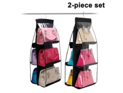 Organizador Bolsos Colgante Bolsillos JEIIBRZUI Negro (37x20x2cm)