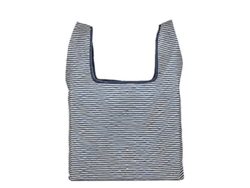 Bolsa de compras plegable con estampado, bolsa de almacenamiento de gran capacidad. GOKOCO