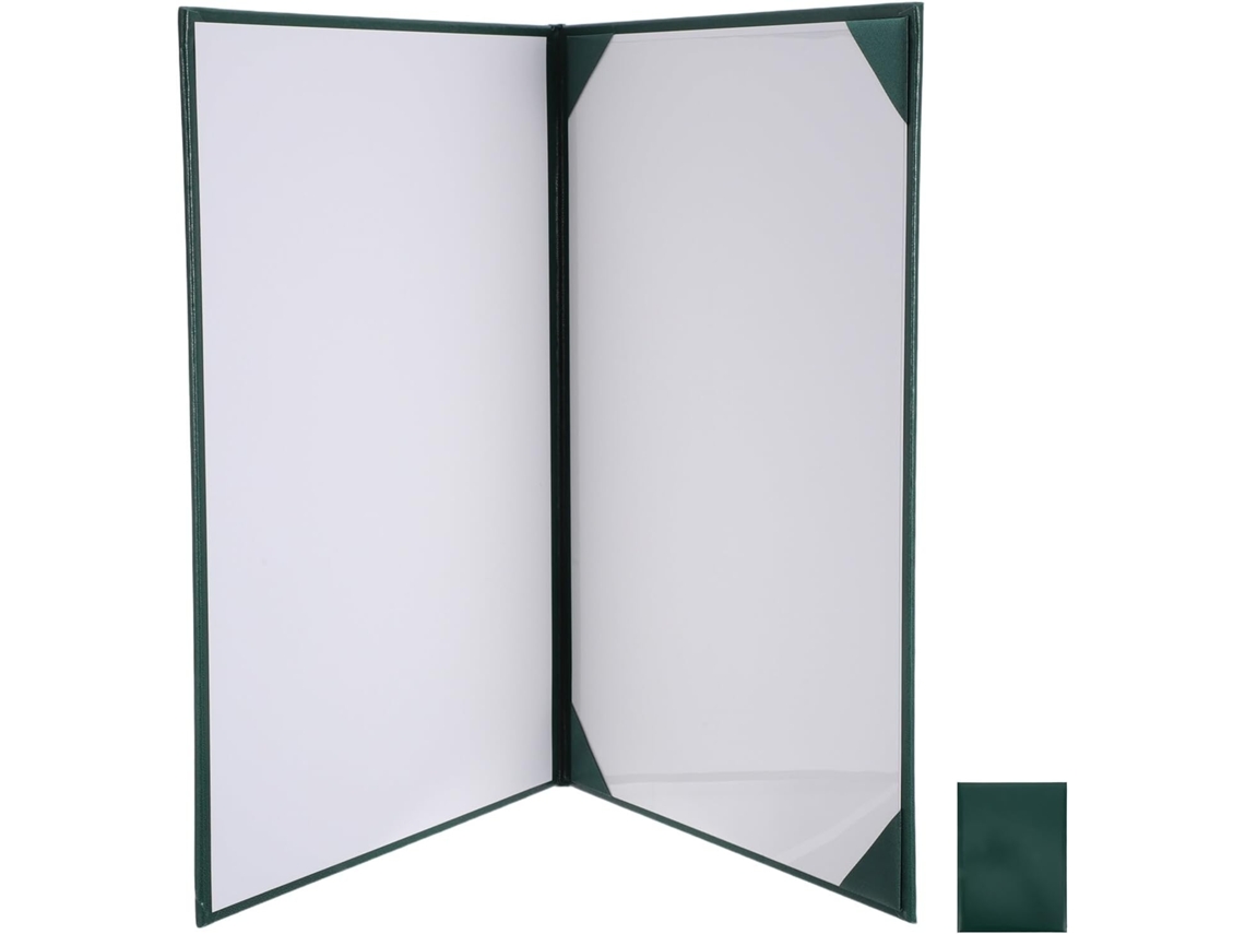 Besportble Portadiplomas De Pvc Verde Stobaza Con Tapa Dura Acolchada Y Encuadernación De Plástico 30,60 X ...