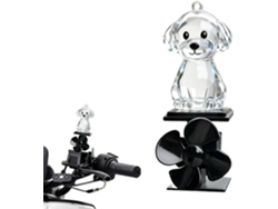 Figuritas De Perros En Miniatura, Decoración Luminosa Con Temática De Motocicletas, Figuritas De Animales Impulsadas