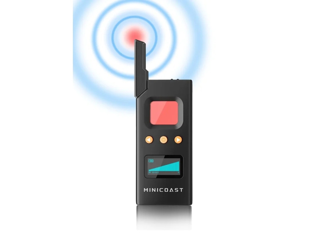 Detectores de cámara oculta de alta sensibilidad, antiespía y alarma antirrobo, 6 modos profesionales, detector de errores para Yizhood