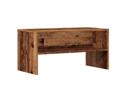 Maison Exclusive - Mueble Para Tv Madera Contrachapada Envejecida 80x40x40 Cm
