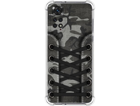 Carcasa Xiaomi Redmi Note 11 TUMUNDOSMARTPHONE Dibujos Antigolpes Zapatillas 15 Multicolor