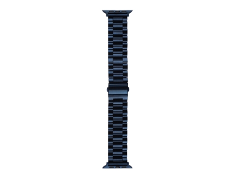 Correa de reloj inteligente de metal para Apple Watch Series 8 y 7 41 mm / SE 2 y 6 y SE y 5 y 4 40 mm / 3 y 2 y 1 38 mm (azul)