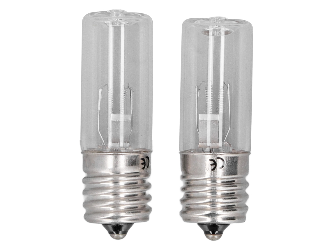 2026-2 Piezas Bombilla Uvc E17 10v 3w Para Refrigerador Con Desinfección Y Desodorización