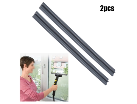 2 X hojas de escobilla de goma para aspiradora abatible Vac para Karcher Sc1 Sc2 Sc3 Sc5 repuestos de aspiradora Accesorios