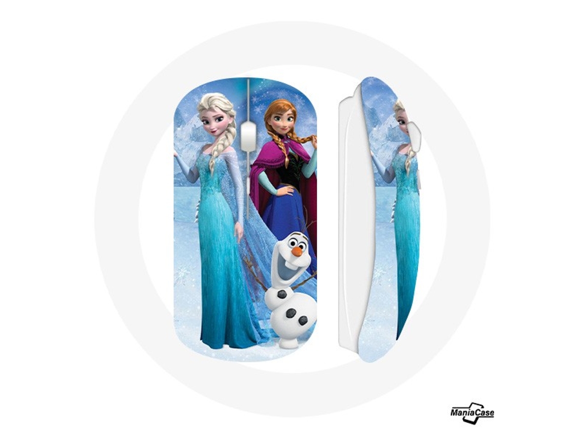 Ratón inalámbrico a Rainha Da Neve Elsa Anna Olaf MANIACASE
