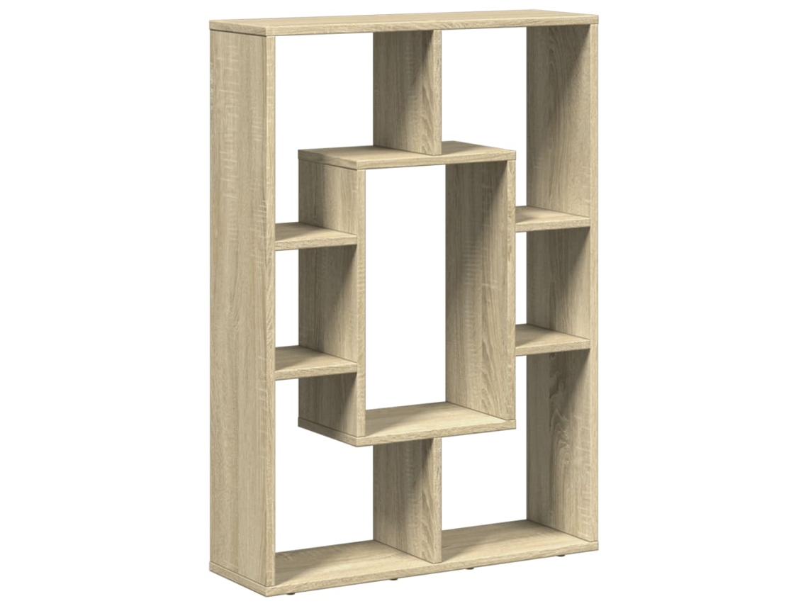 Maison Exclusive - Estantería De Madera De Ingeniería Roble Sonoma 63x20x90 Cm