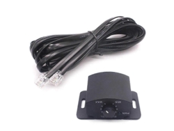 Control Remoto De Volumen Con Perilla De Graves De 6 Pines Para Amplificador De Subwoofer De Automóvil