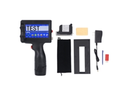 Impresora de inyección de tinta portátil con pantalla táctil de 4,3 pulgadas y altura ajustable de 2 x 12,7 mm.
