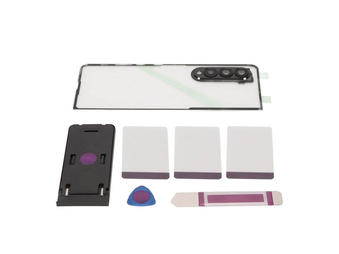 Tapa Trasera De Vidrio Transparente De Protección Para Samsung Galaxy Z Fold 3 5g F926