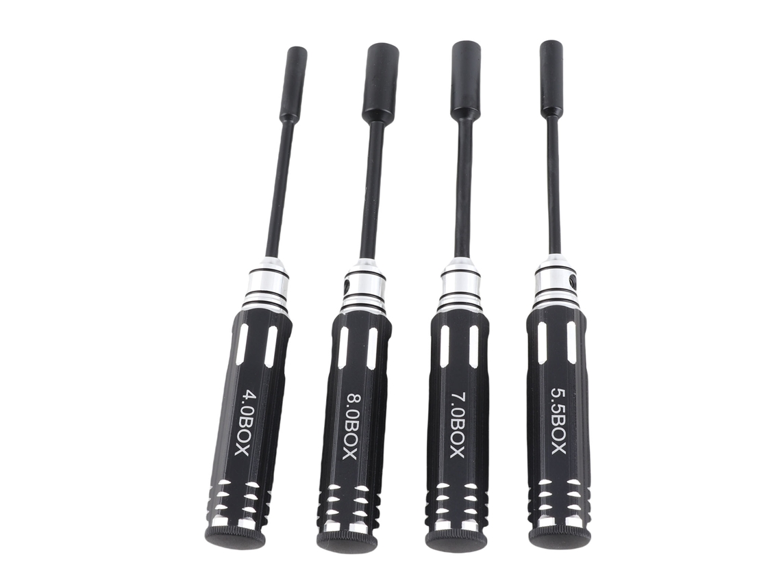 Juego De 4 Llaves Hexagonales De 4,0 Mm, 5,5 Mm, 7,0 Mm Y 8,0 Mm Para Coches Rc Y Aeromodelos.