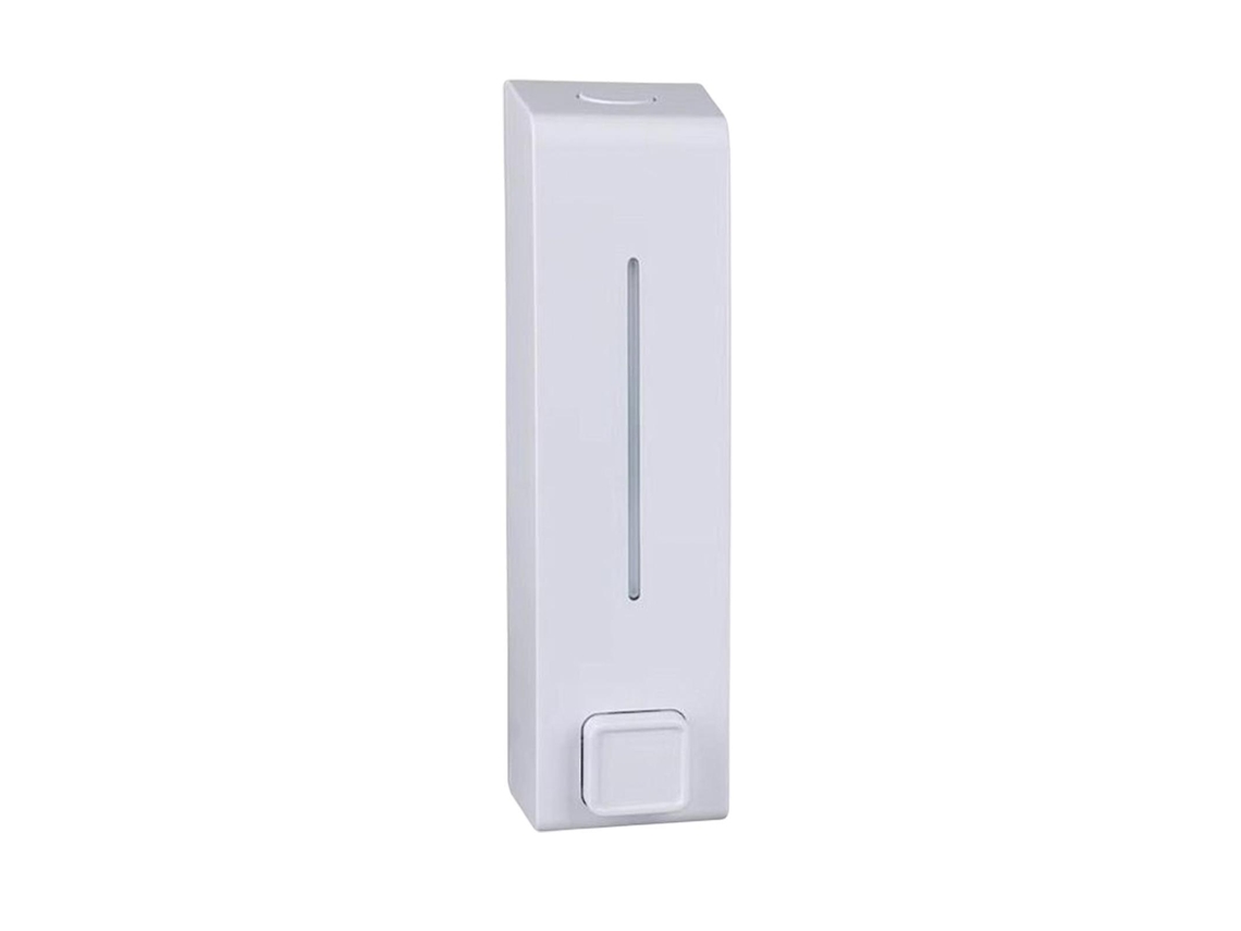 Dispensador de jabón de pared Rosewell de 600 ml para baño, ducha, champú y hotel, color blanco