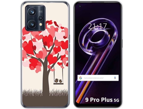 Carcasa para Realme 9 Pro Plus 5G TUMUNDOSMARTPHONE Dibujos Pajaritos Multicolor