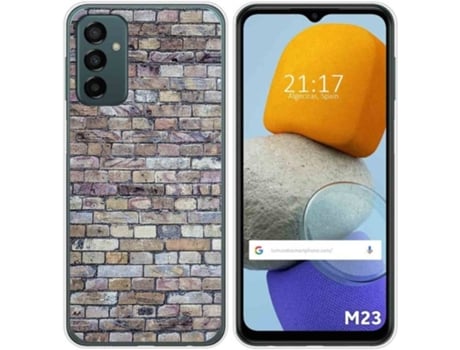 Carcasa para Samsung Galaxy M23 5G TUMUNDOSMARTPHONE Dibujos Ladrillo 02 Multicolor