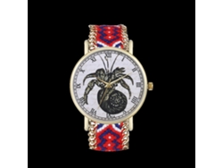 Reloj De Pulsera De Cuarzo Informal Y Moderno Con Correa De Lana T14-fg(4)