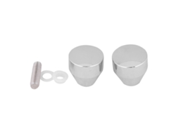 Manilla De Aleación De Aluminio Cromado Para Puerta De Ducha De Cristal De Baño N.° 1