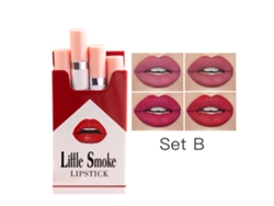 Kit De Labiales Cigarette Matte 4 Colores, Duradero E Impermeable Para Maquillaje Vante